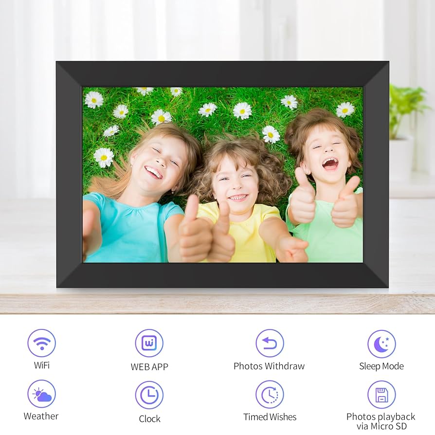 プレーヤー Digital Photo Frame Amazon.com : 7'' Digital Picture Frame with Remote Control